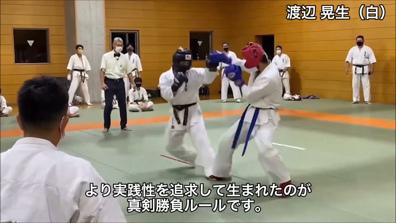 Kyokushin Karate with Head Punches (Shinken Shobu) - Youth Fight