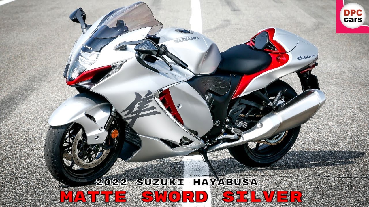2022 Suzuki Hayabusa in Metallic Matte Sword Silver