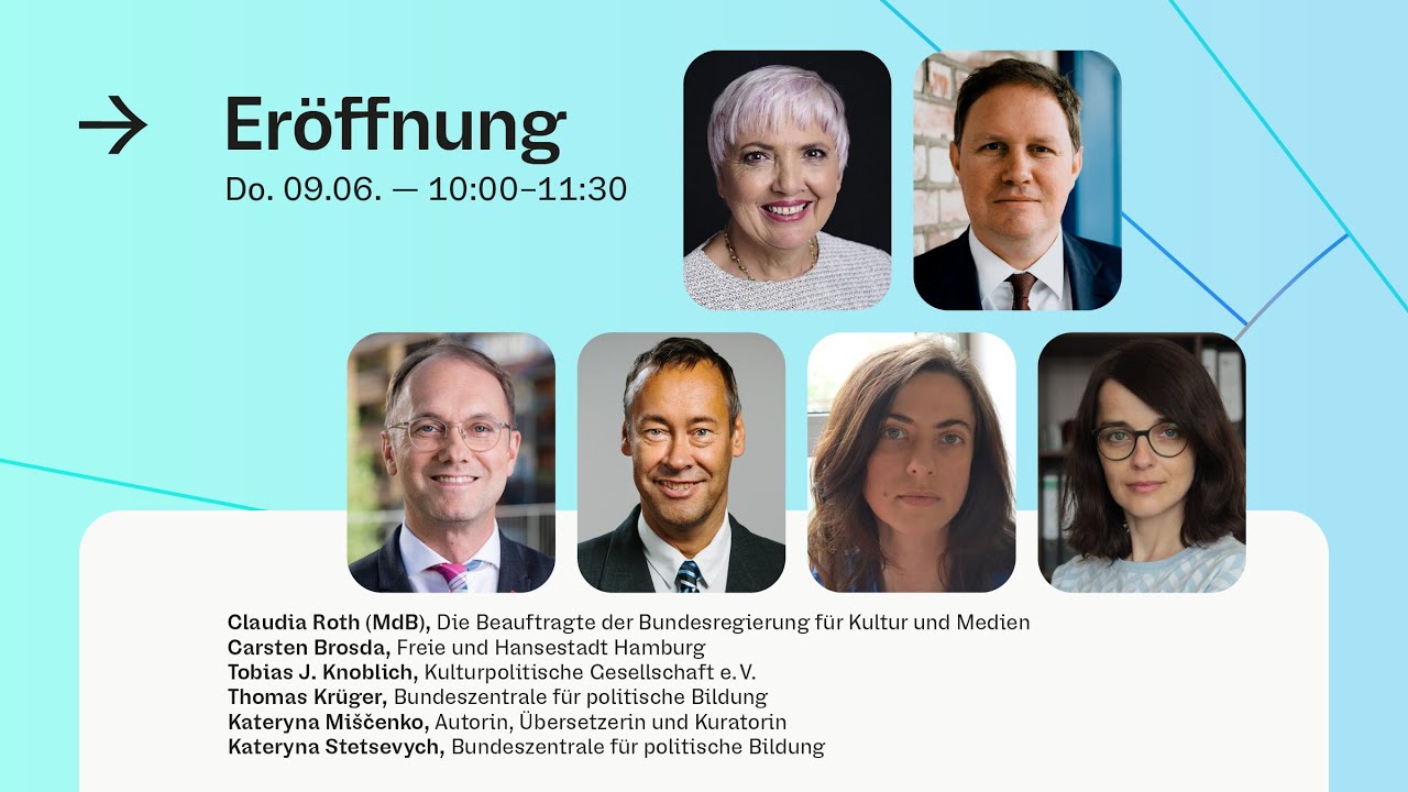 🔴 Eröffnung mit Claudia Roth u.a.: »Die Kunst der Demokratie. Kulturpolitik als Demokratiepolitik«