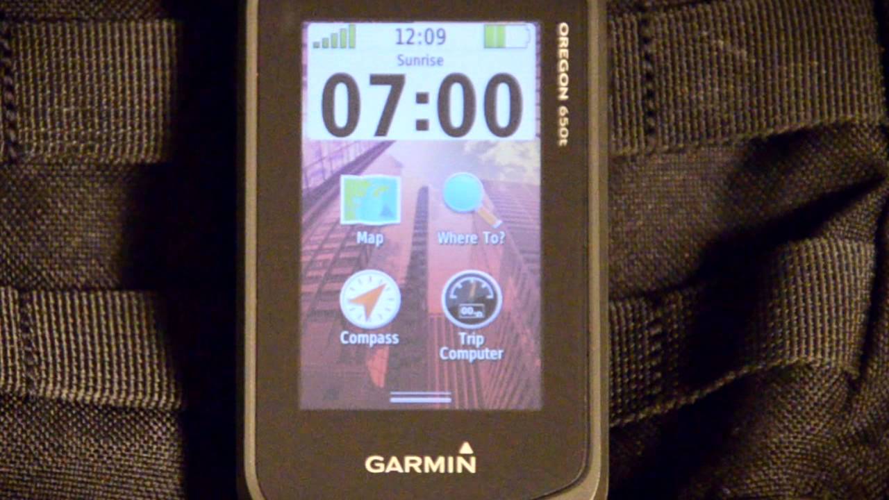 Garmin Oregon 650t GPS