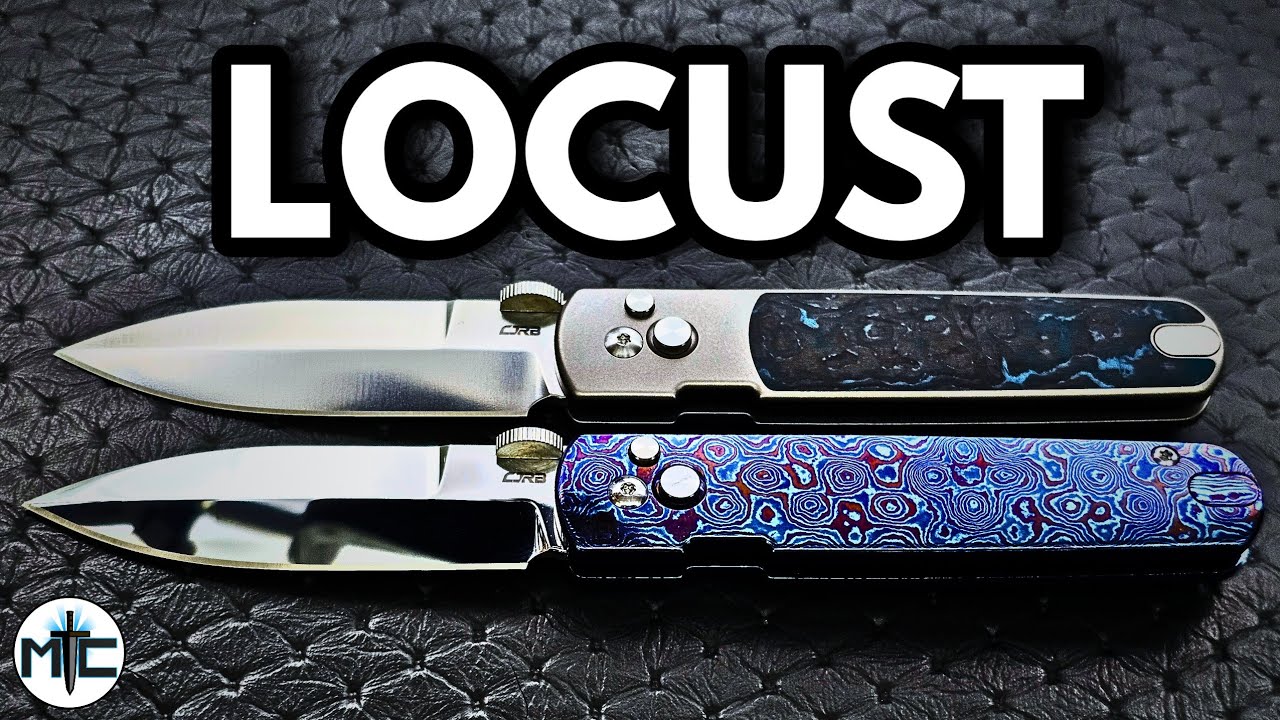 MIRROR POLISHED S90V? | CJRB Locust Folding Knife | Review