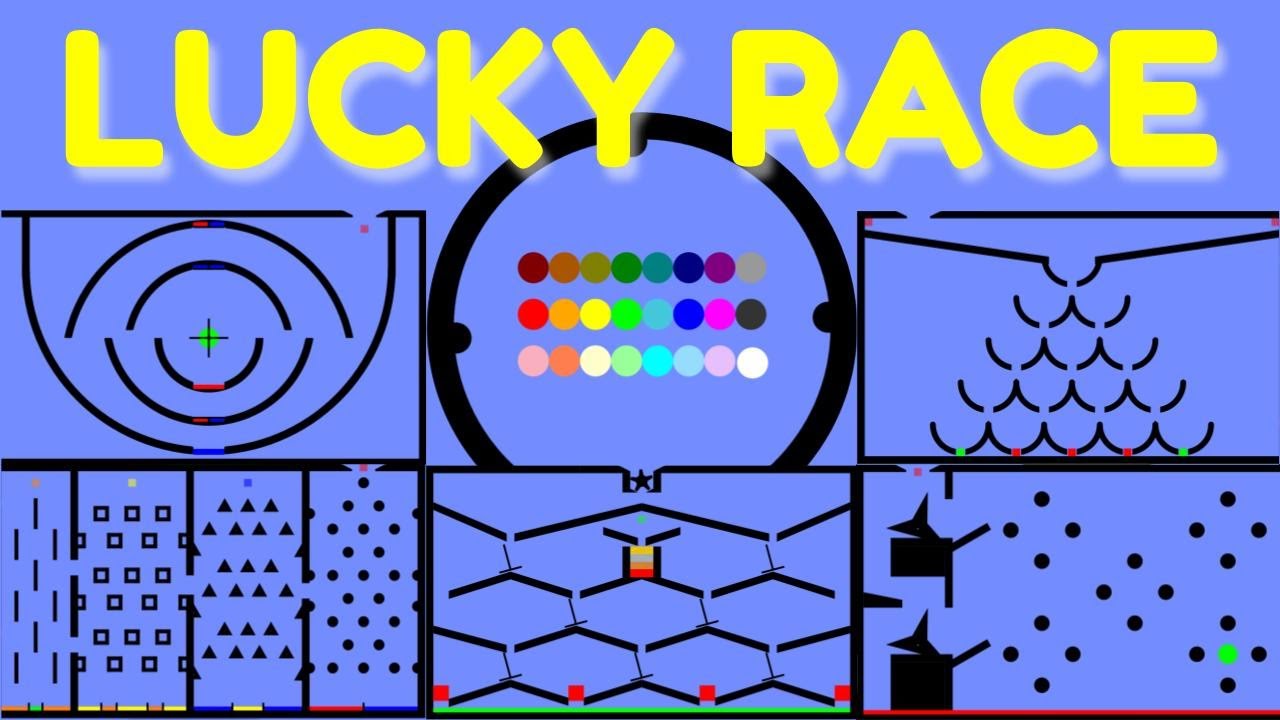 24 Marble Race EP. 1: Lucky Race