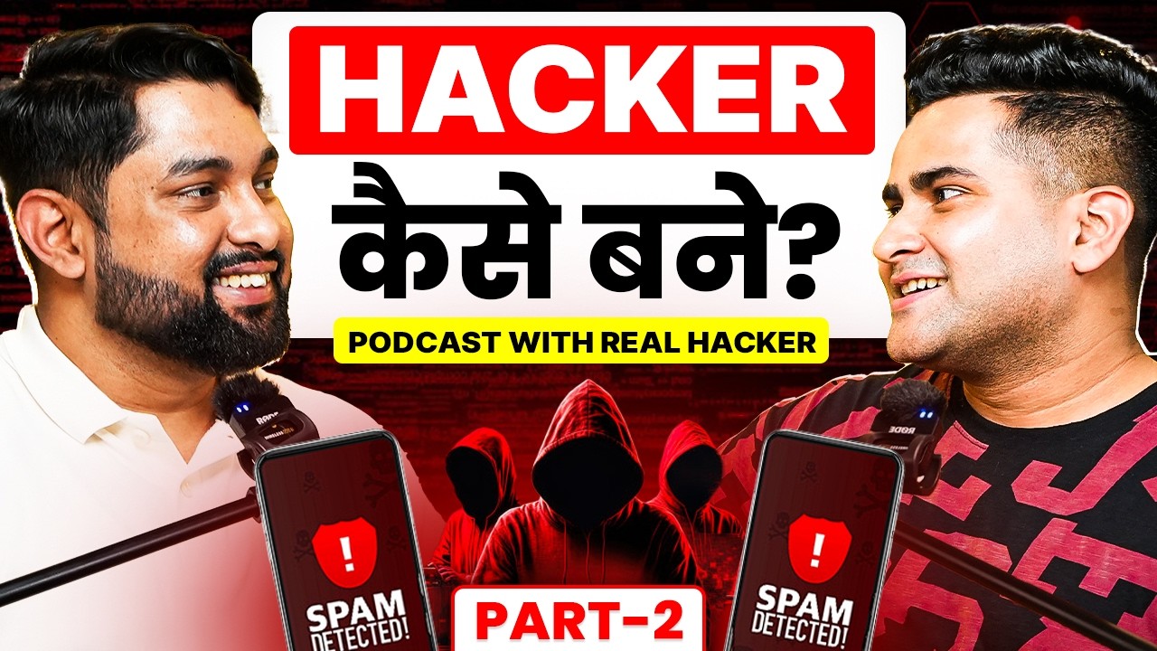 Podcast with REAL HACKER 🕵️  Part 2 | Dark Web, Cyber Security & Ethical Hacking Careers in 2025
