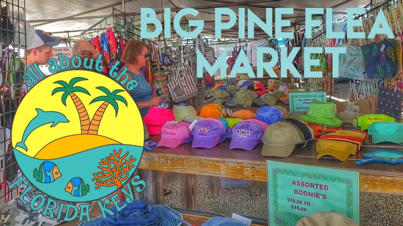 Florida Keys Big Pine Flea Market on Big Pine Key Great for Souvenirs [how is it today Feb. 2019]