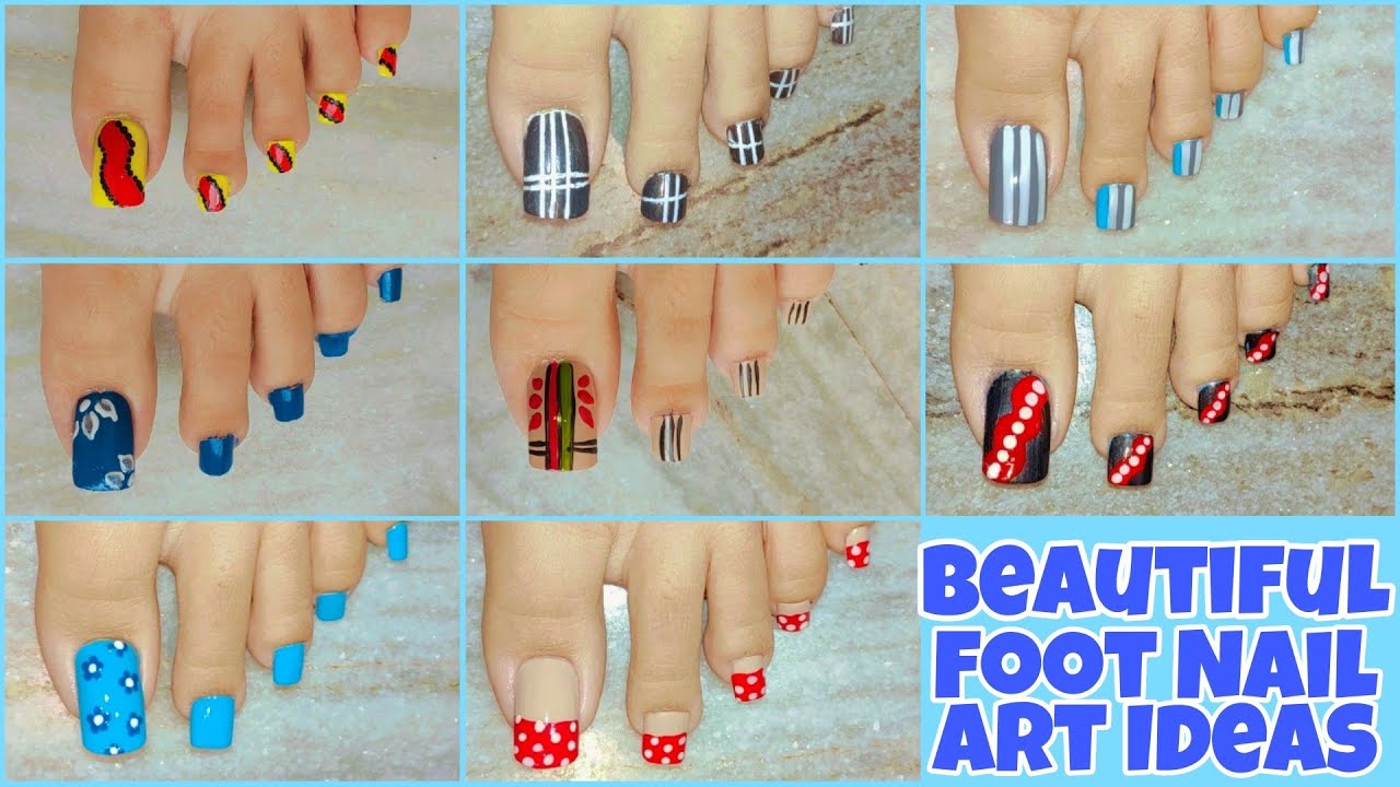 Foot Nail Art || toe nail designs compilation ||ND|| Nail Delights 💅