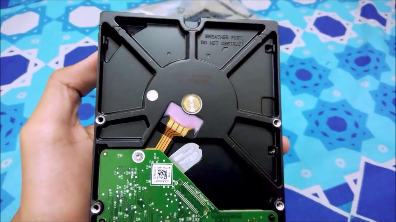 Распаковка и тест HDD WD Purple 3TB PurZ