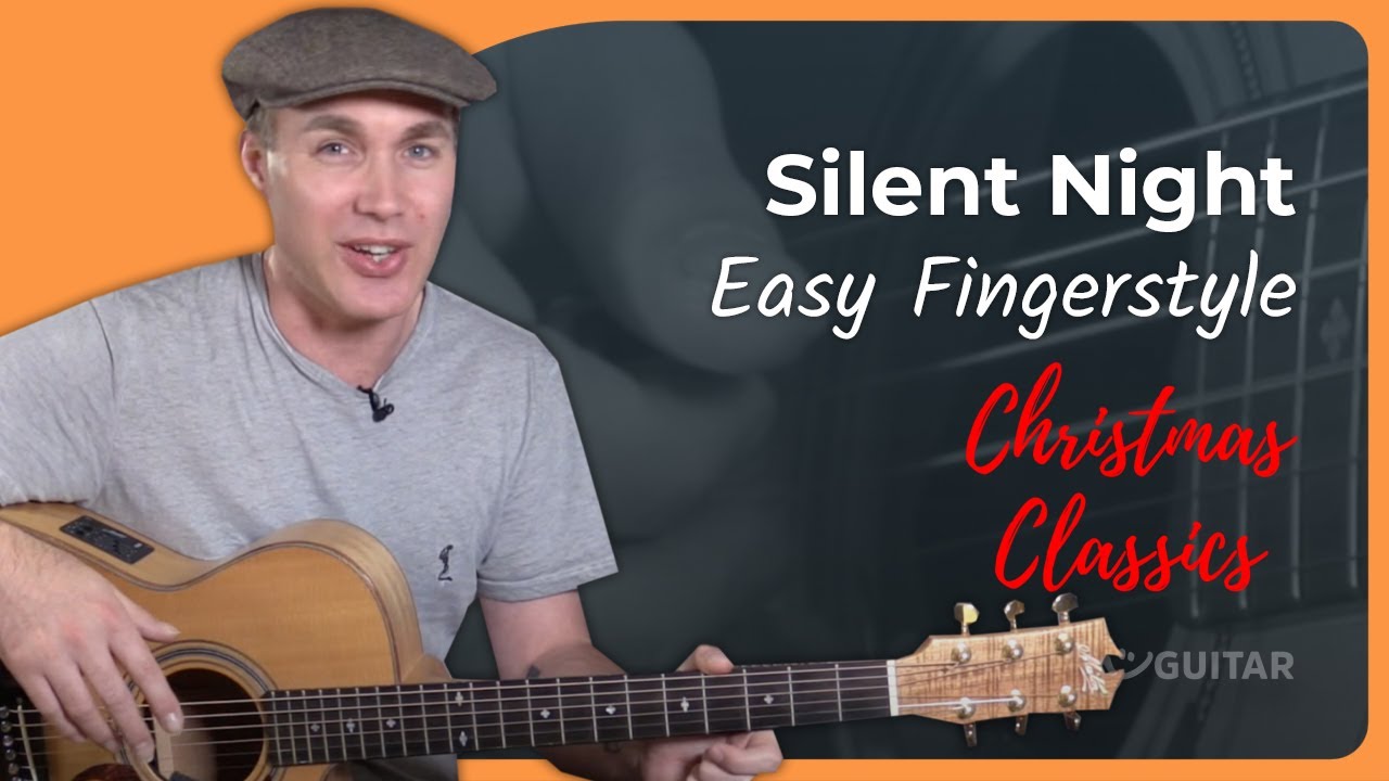 Как играть «Silent Night» | Легкий урок игры на гитаре