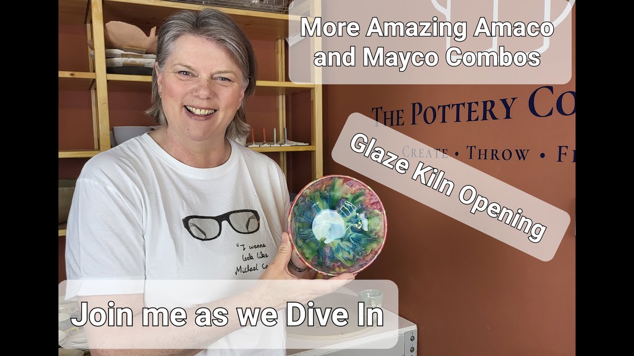 MORE AMAZNG AMACO & MAYCO COMBOS - Check out my Kiln Unloading for Glaze Inspiration