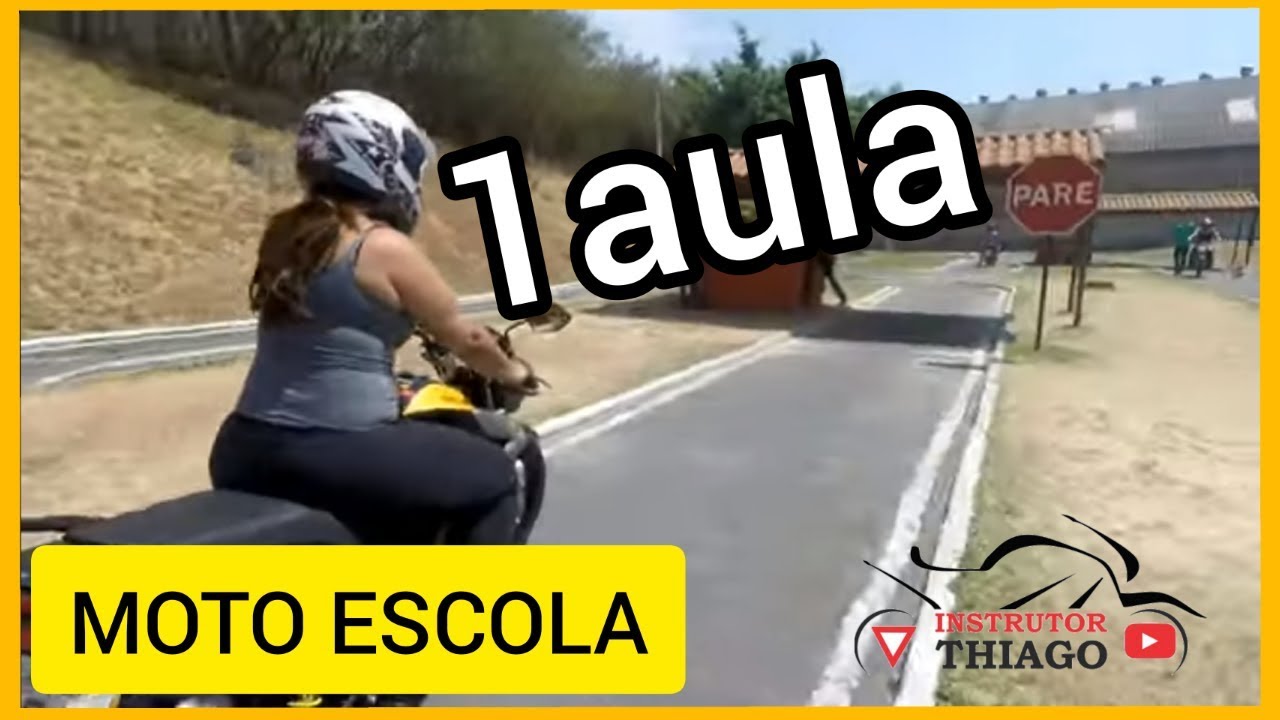 #PRIMEIRA AULA DE MOTO EQUILÍBRIO (aprendendo andar de moto)