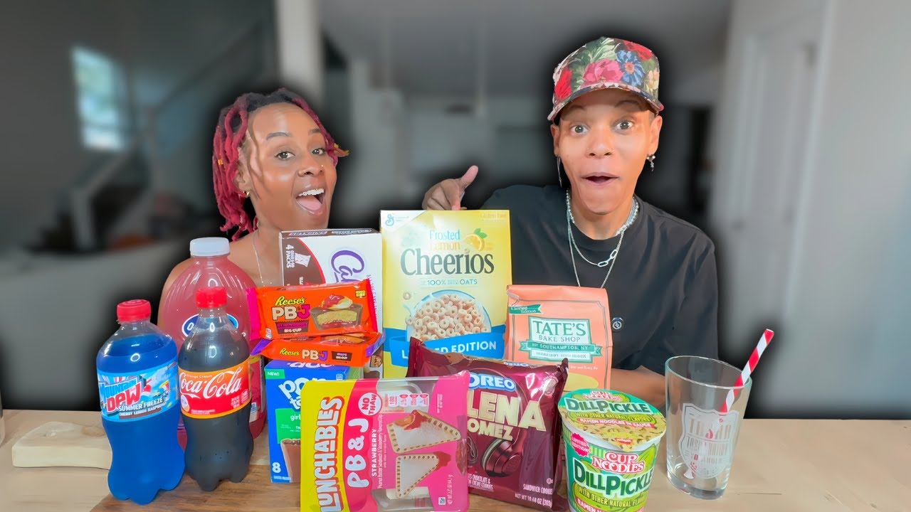 TASHA CRASHED OUT ON THESE SNACKS