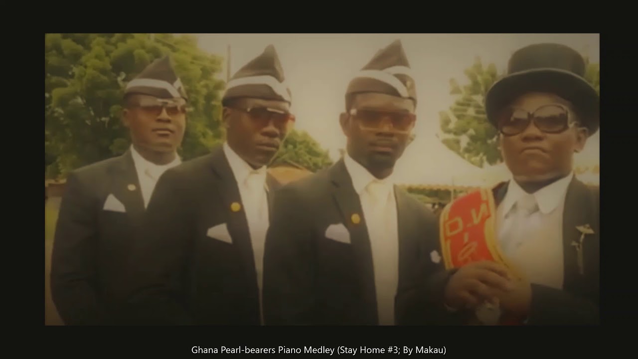 Ghana Pall-bearers Piano Medley (Astronomia)