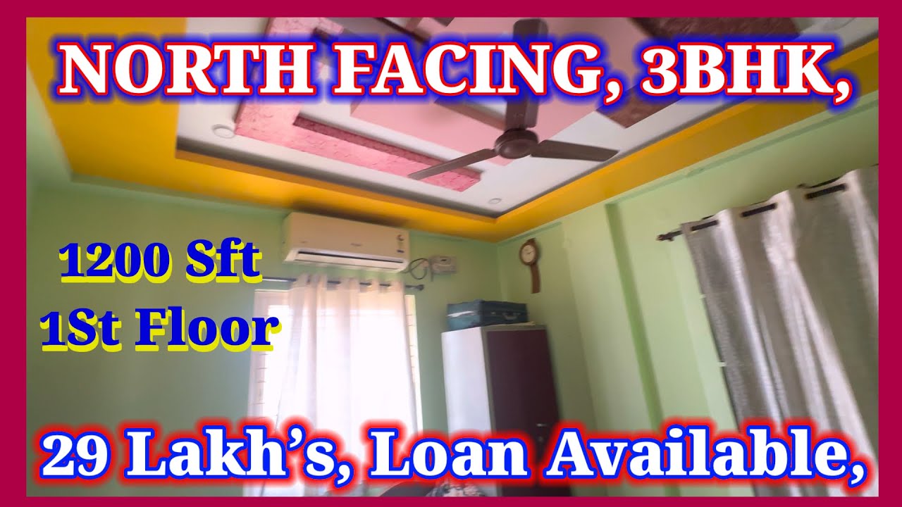 Emergency Sale! North Facing 3BHK Flat 1200 SFT ₹29L Vizianagaram,
