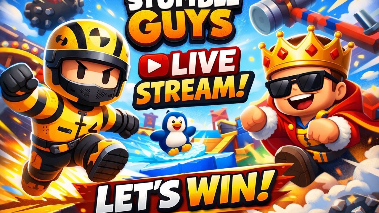 STUMBLE GUYS LIVE 🔴 | Duo With My Friend | Funny Fails & Epic Wins! @IMPOLULIVE