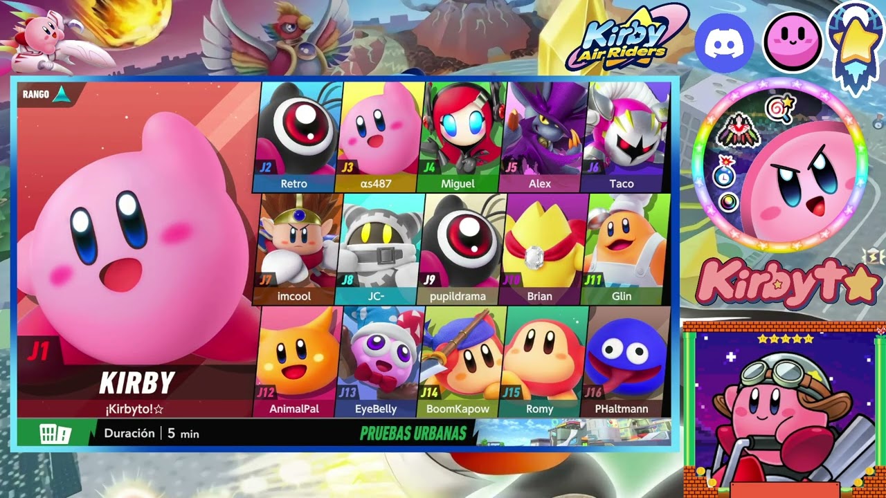 Kirby Air Riders - Rankeds Matches