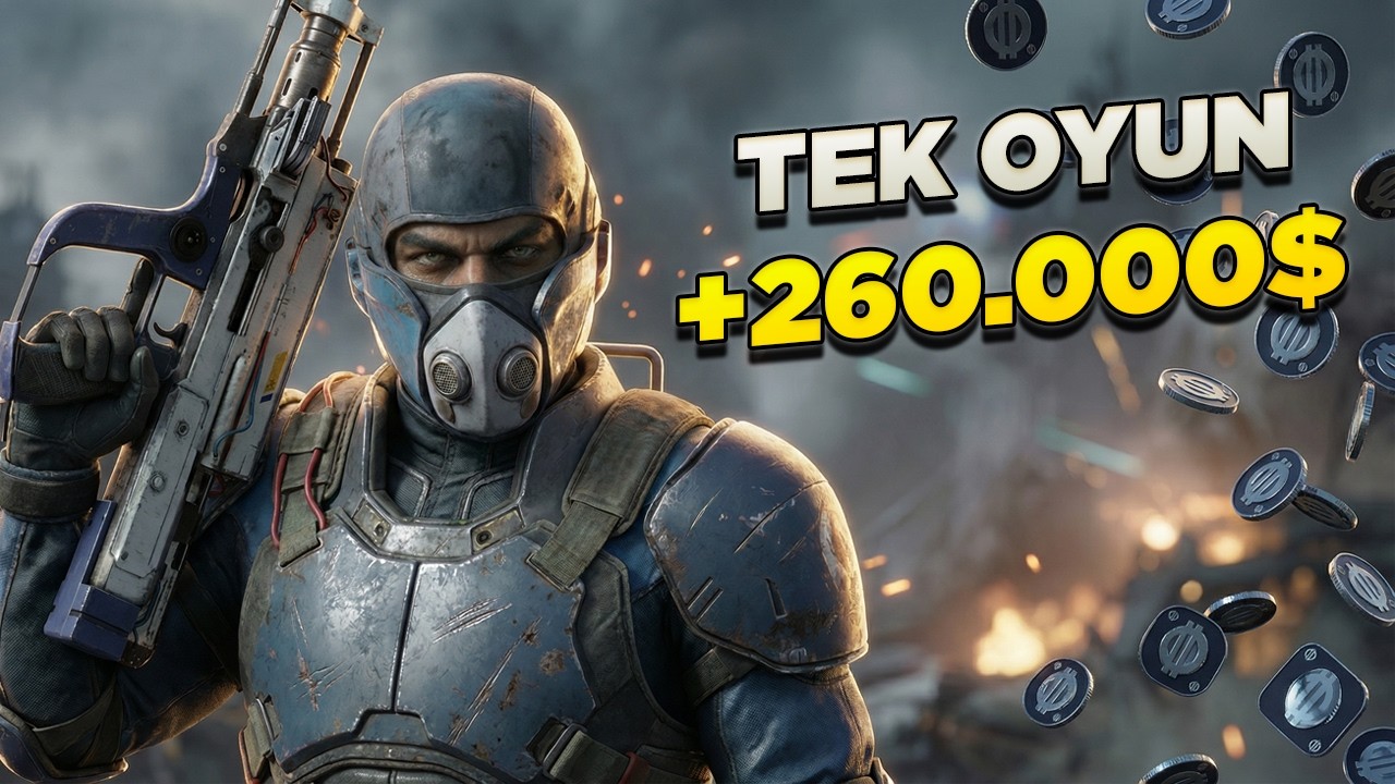 TEK OYUN 260.000$  |  BÖYLE BİR RAİD YOOK!  |  33.BÖLÜM  |  ARC RAİDERS