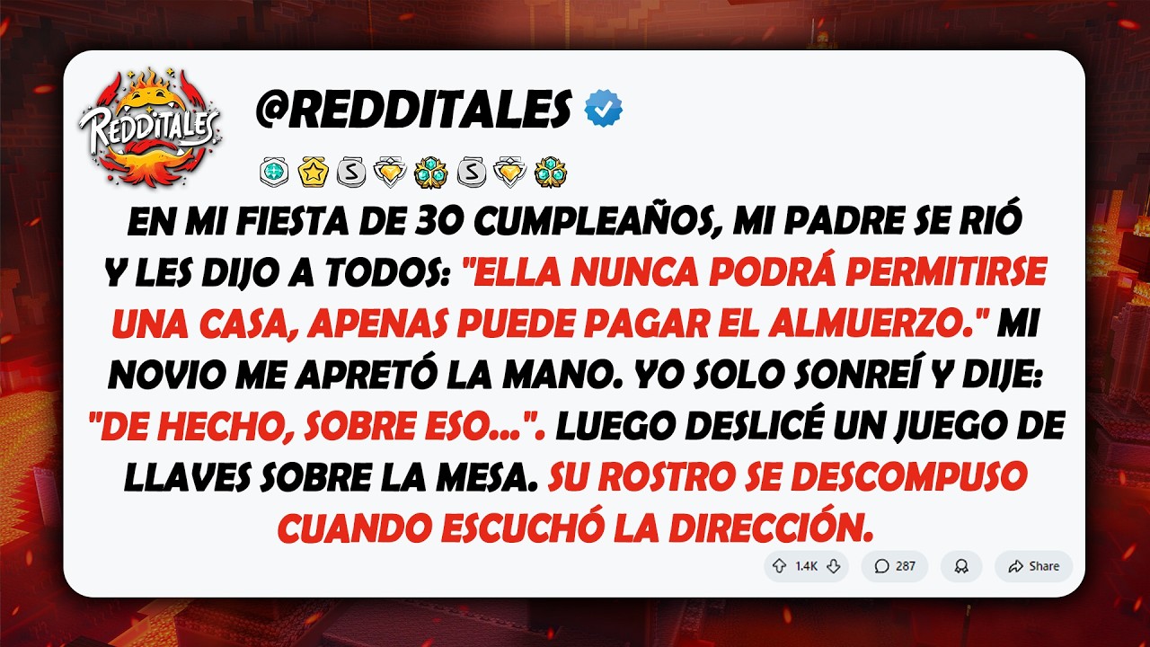 Mis padres dijeron que nunca podría permitirme una casa. Luego deslicé unas llaves sobre la mesa...