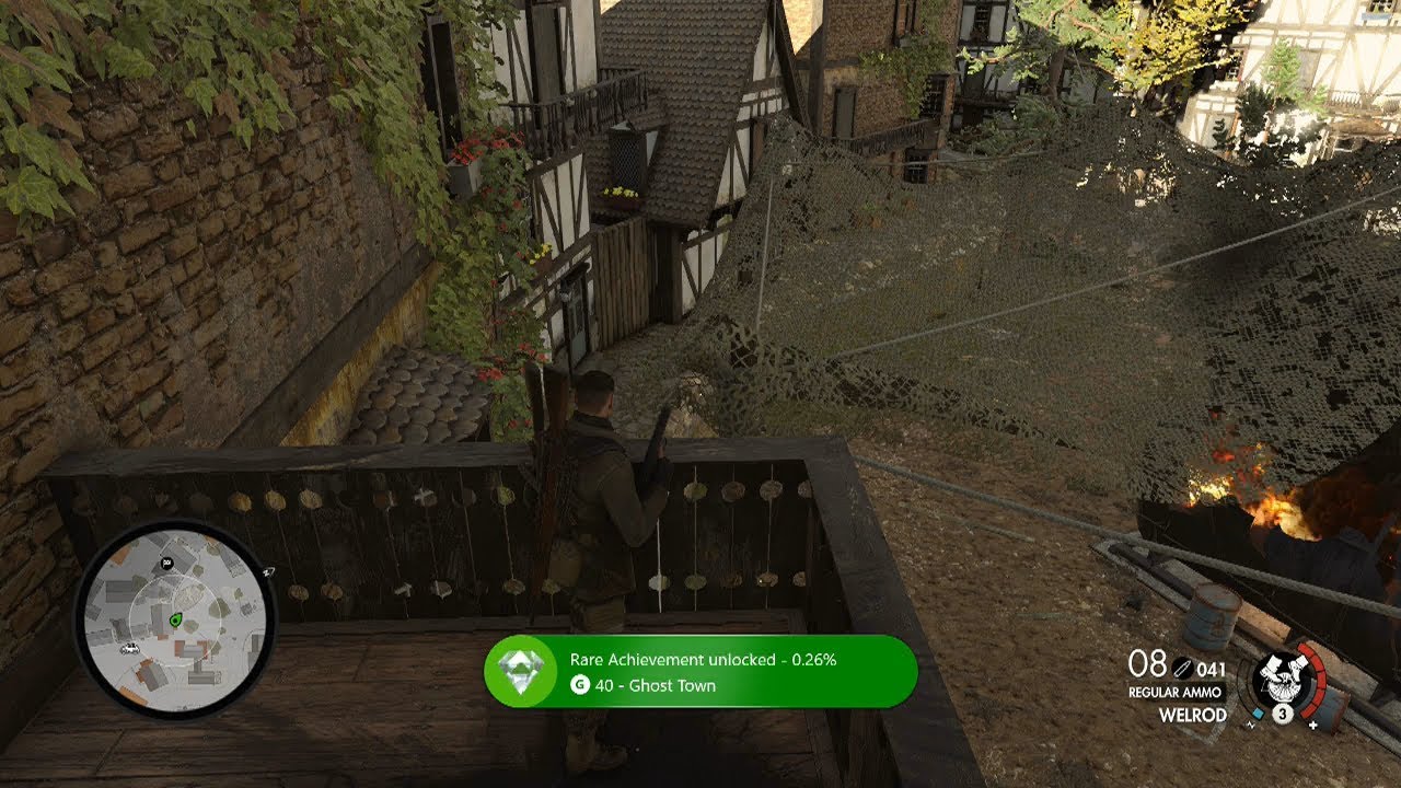 Ghost Town & Overkill Achievement / Trophy Guide - Sniper Elite 4