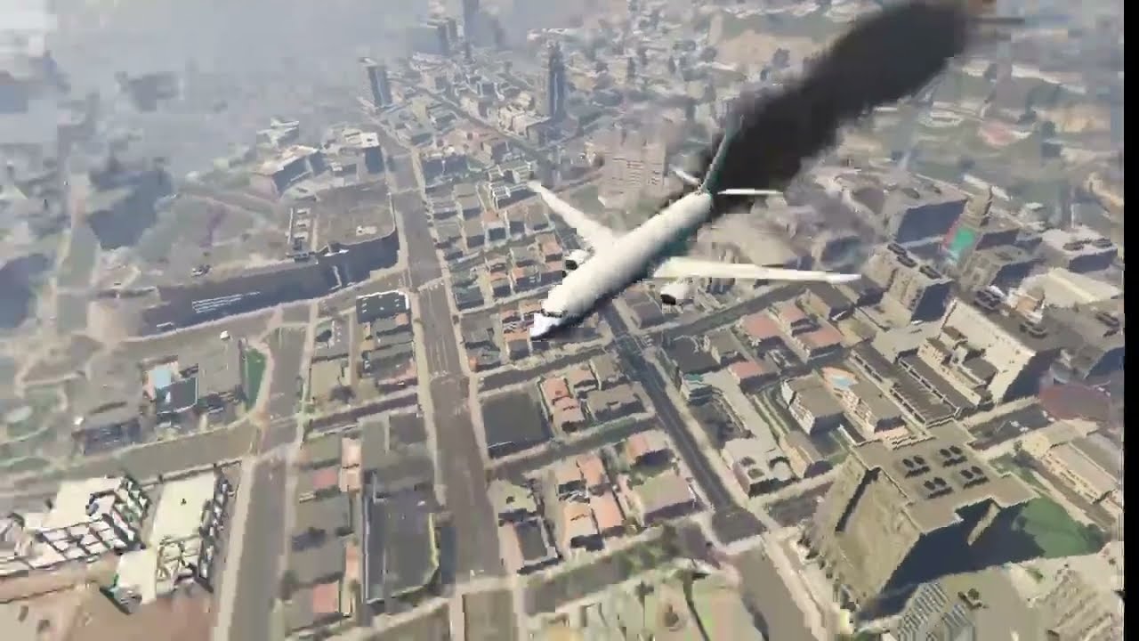 Air Plane GTAV video #shortsfeed