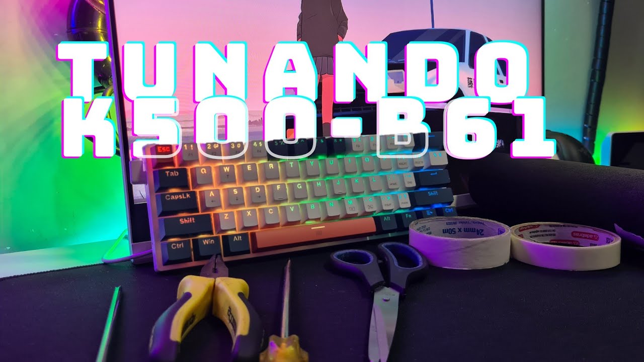 Modificando Teclado Machenike K500-B61
