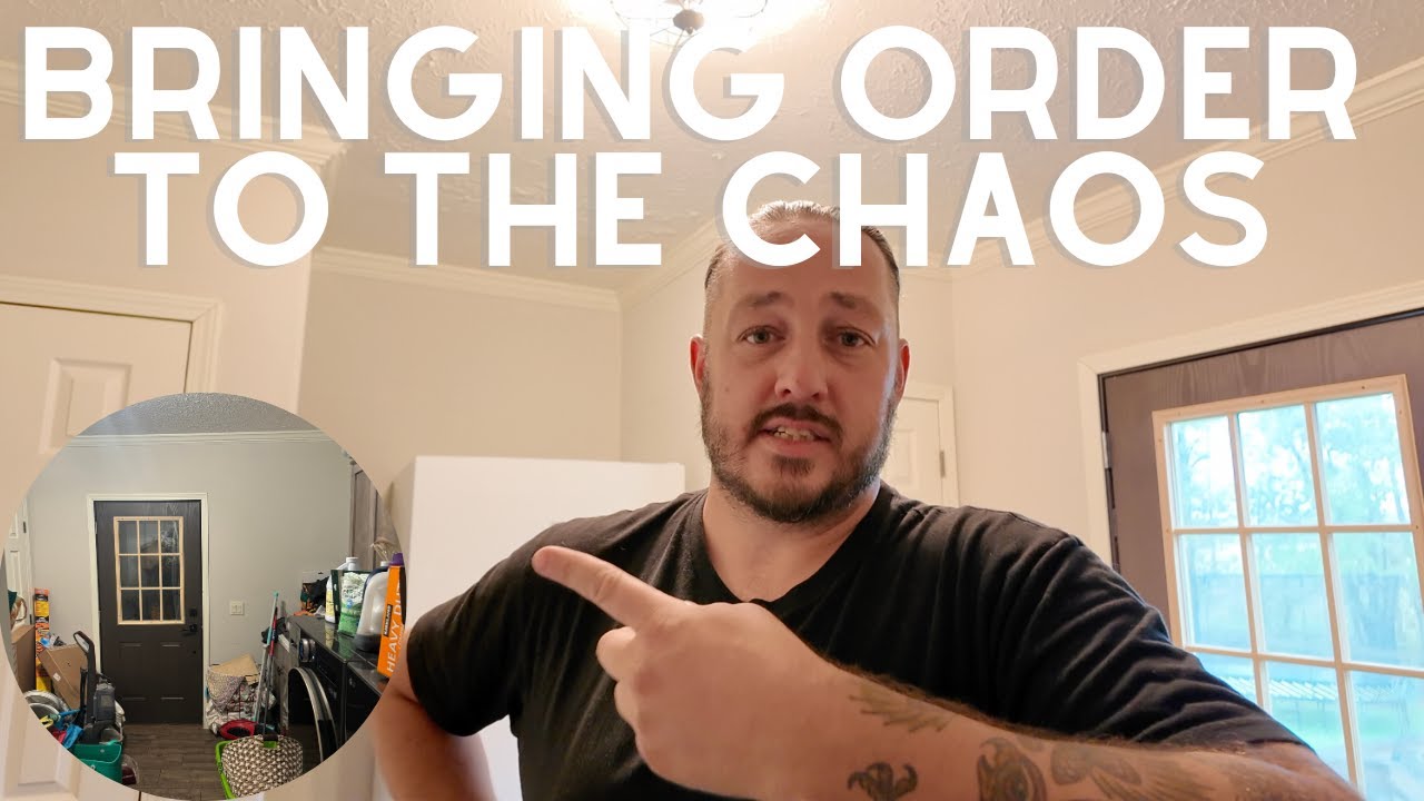 Bringing Order to the Chaos (Laundry Room Remodel) Part 1