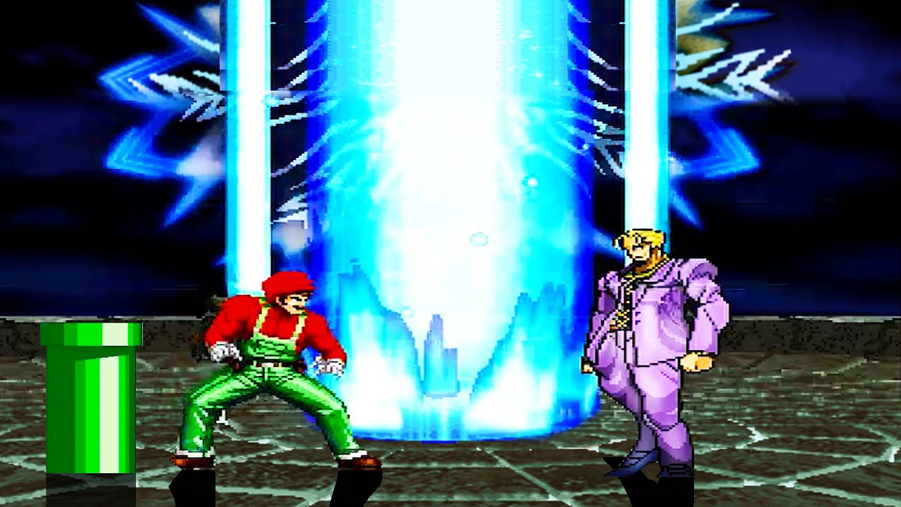 Kof mugen] Mario Bros Vs Kira