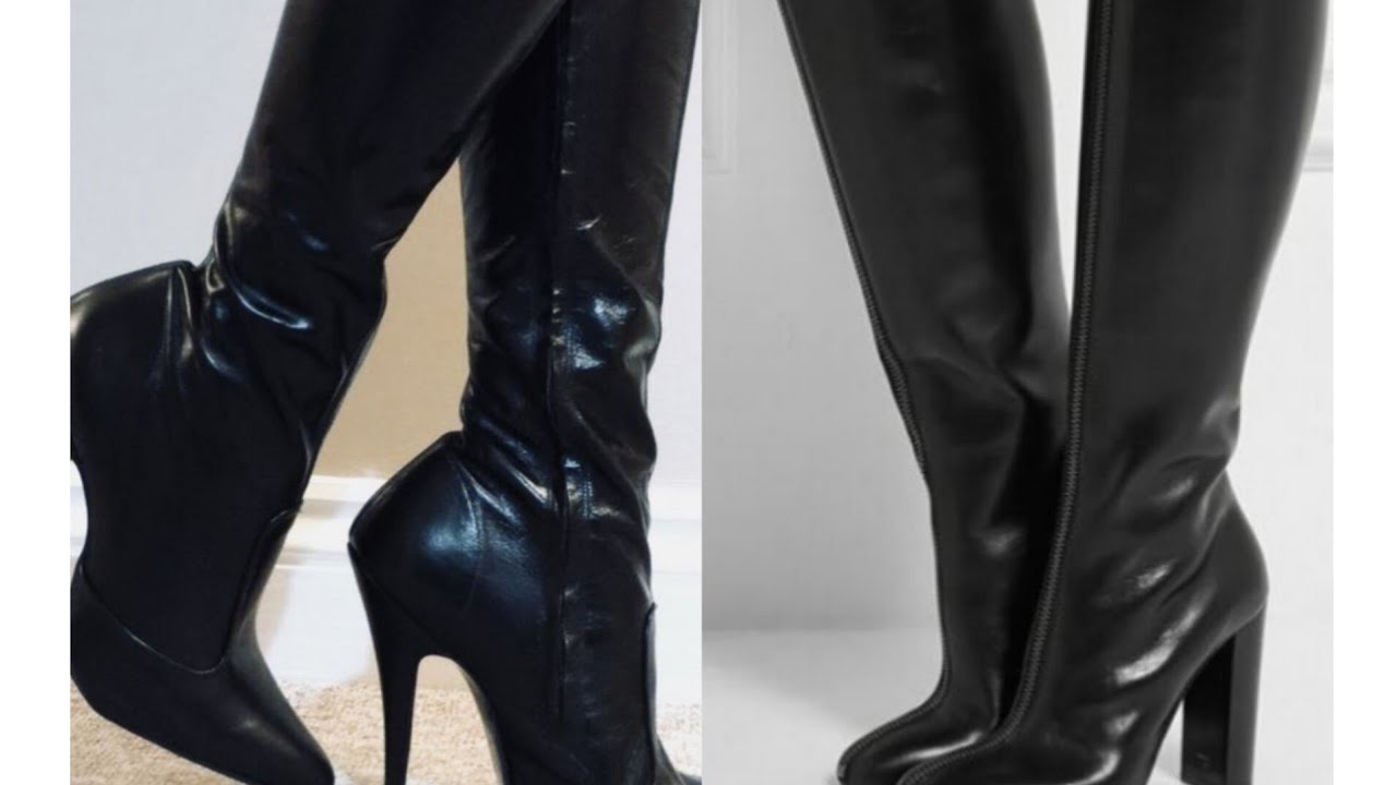 very beautiful, stylish high heels boots outfits/thigh high boots/over knee boots #viral #fashion