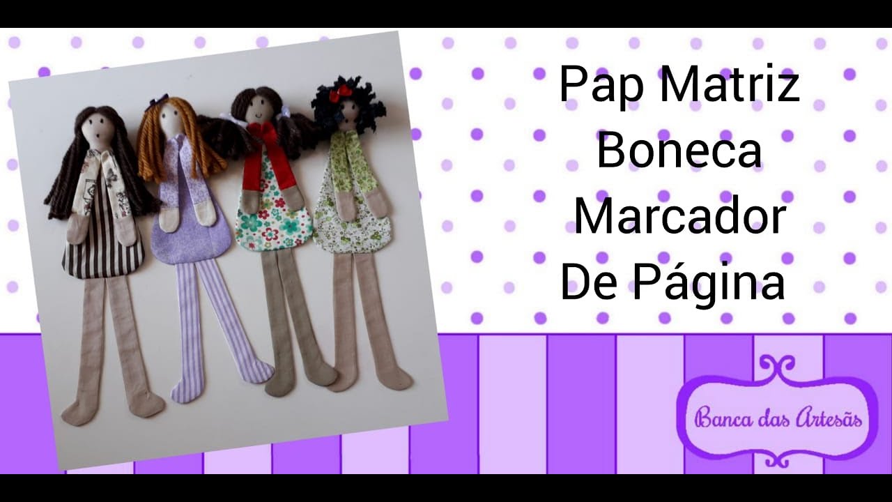 Pap Boneca Marca Pagina