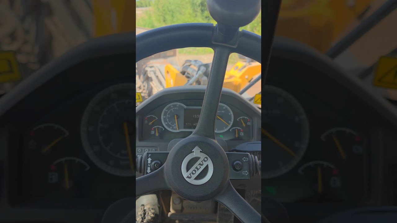 Volvo L120H V-max  0-40 acceleration 😛🤣😎  Ładowarka Radlader wheel loader @construkcionmachinery