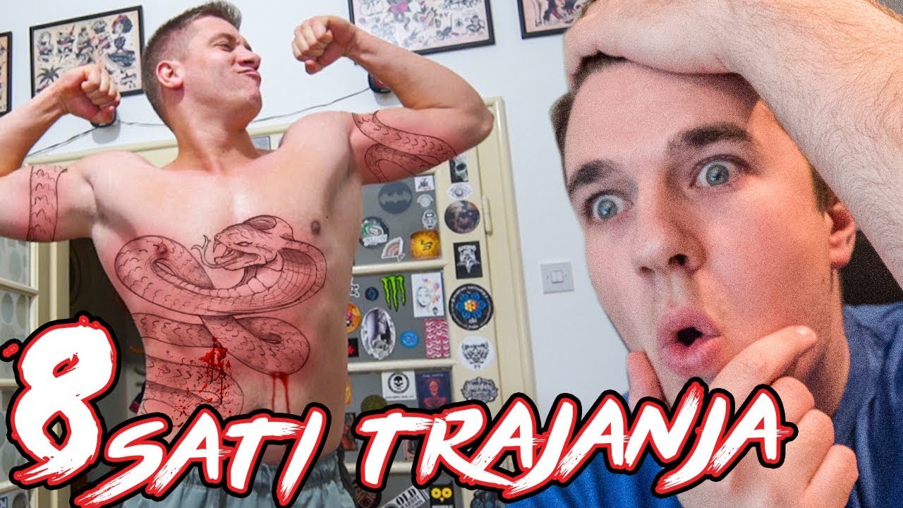 EXTREMNO TETOVIRANJE! *prva tetovaža* - Projekat DA.