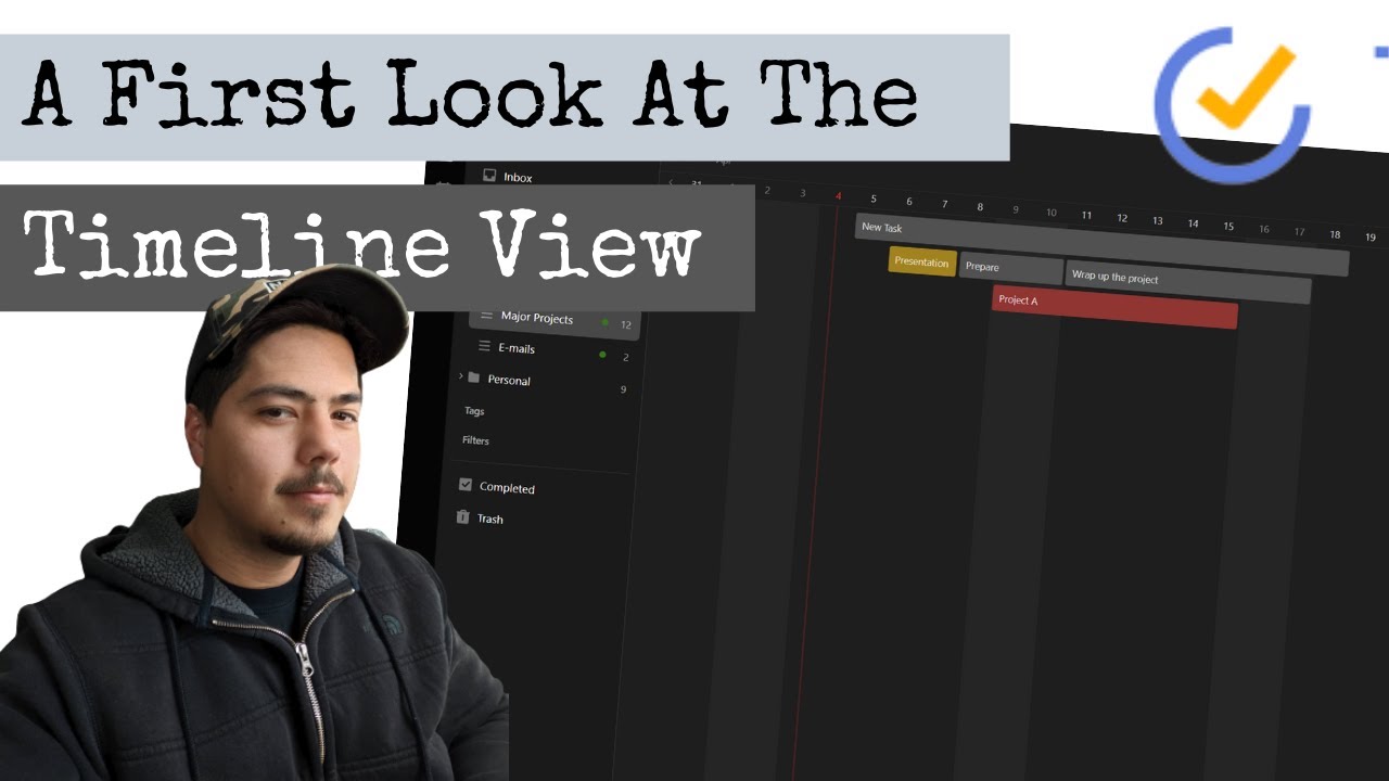 A First Look at the Timeline View - New, Beta Functionality in TickTick