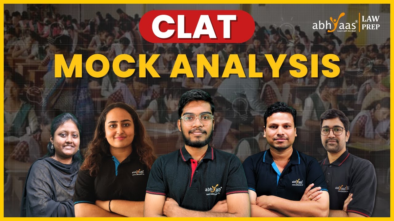 CLAT Mock Analysis | Expert Breakdown by Abhyaas&nbsp;Faculty🎓
