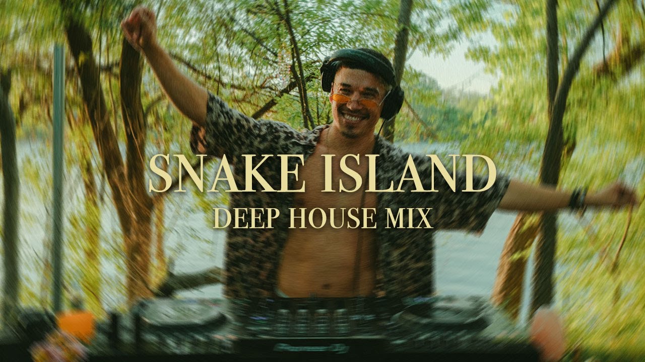 mixing deep house music i like for the homies on an island