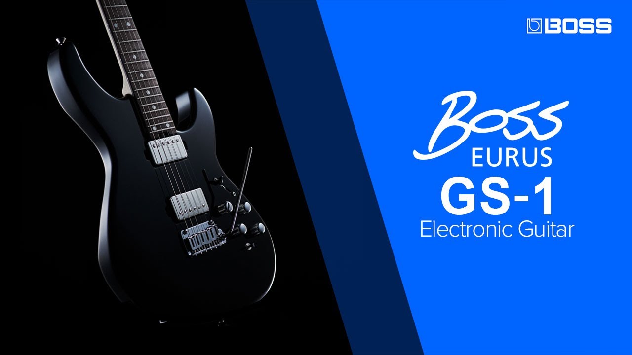 BOSS EURUS GS-1 Electronic Guitar - Introduction by Yoshi Ikegami