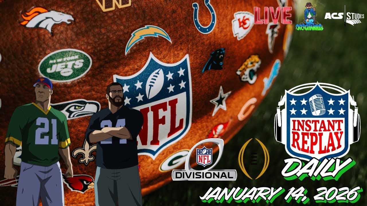 DIVISIONAL GAME PICKS & THE COACHING CAROUSEL: INSTANT REPLAY DAILY 1.14.2026