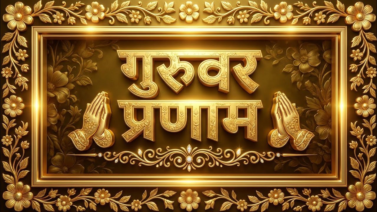 गुरुवर प्रणाम ।। भजन।। THESOUNDOFGOD