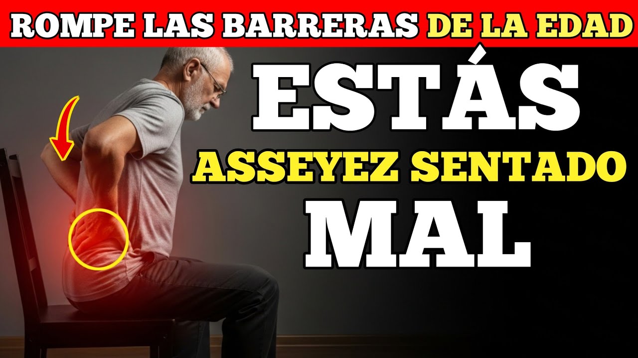 60+? Deja de sentarte así si te duele la espalda