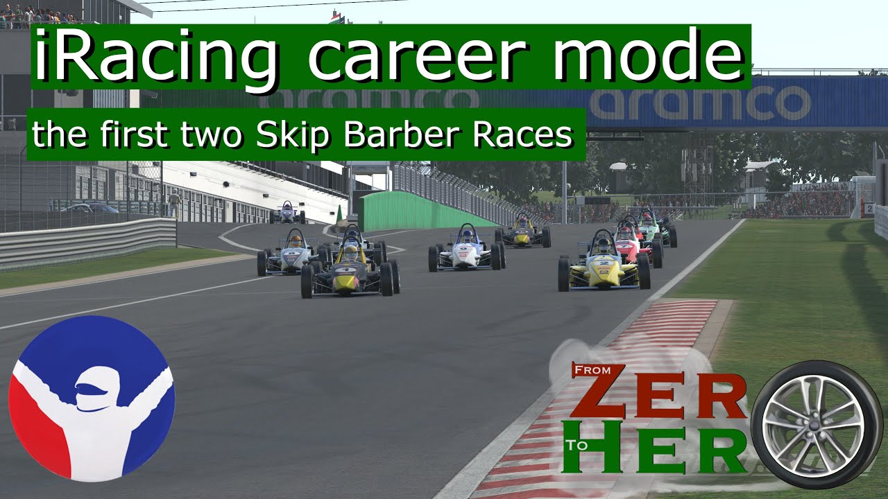 Starting my open wheel career in iRacing!