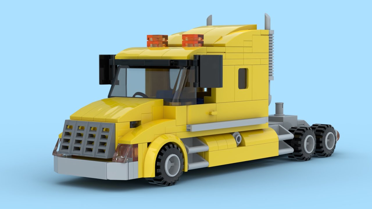 LEGO Custom City Truck 🚛 Ultimate City Transporter Build! 🏙️💨 #lego
