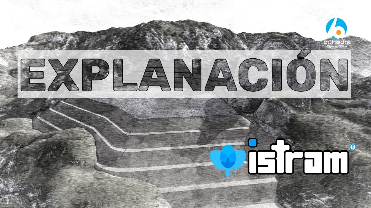 Plataforma/explanada/grading con distintos materiales