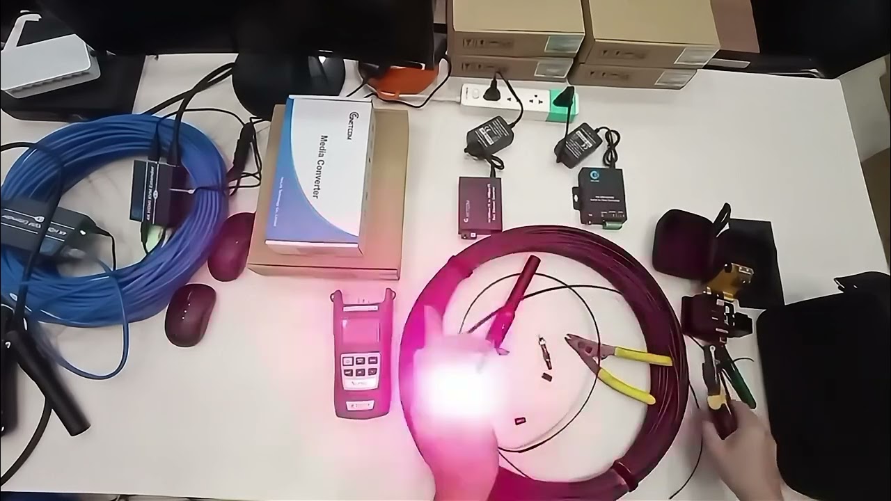 Hướng Dẫn Bấm Đầu Fast Connect Cho Dây Cáp Quang 1 FO