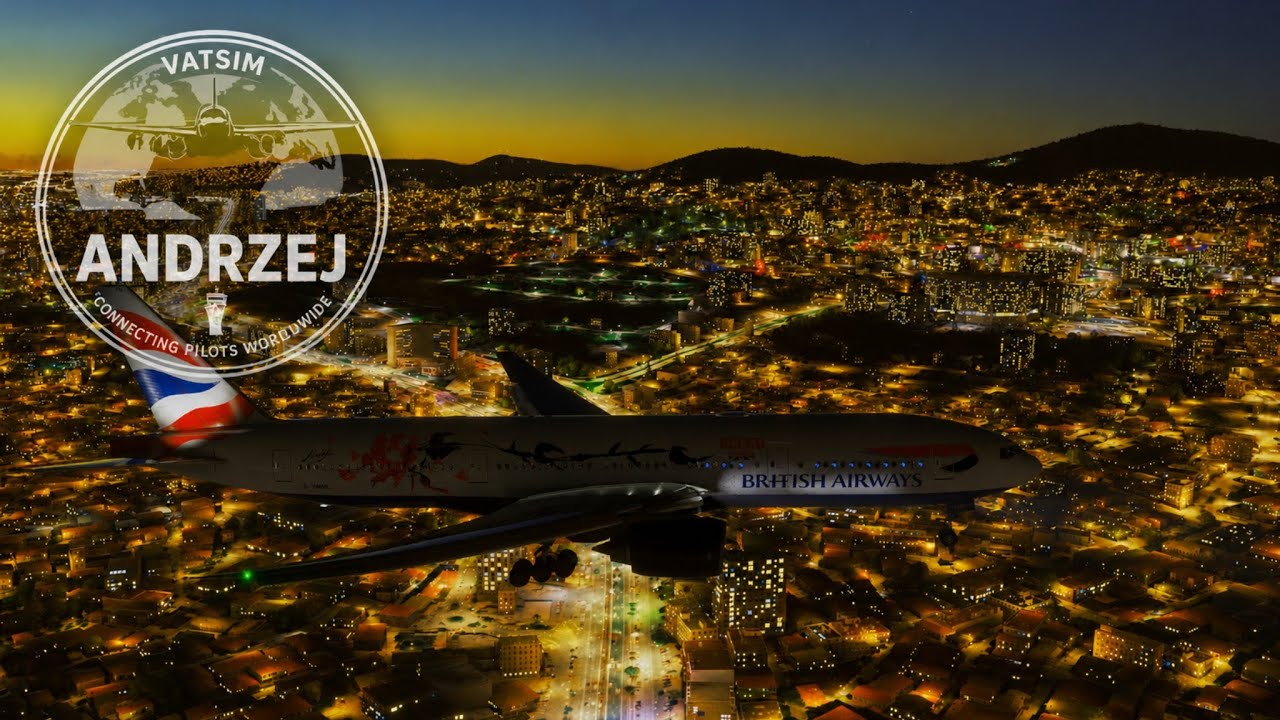 ✈️ VATSIM Event &ndash; Greenwich to Gulf of Guinea | EGKK &rarr; DNMM | PMDG Boeing 777-300ER