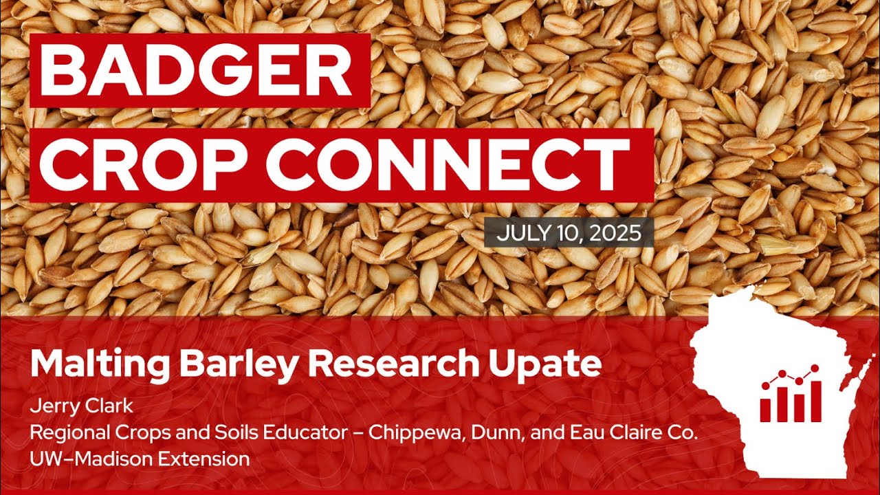 Malting Barley Update with Jerry Clark