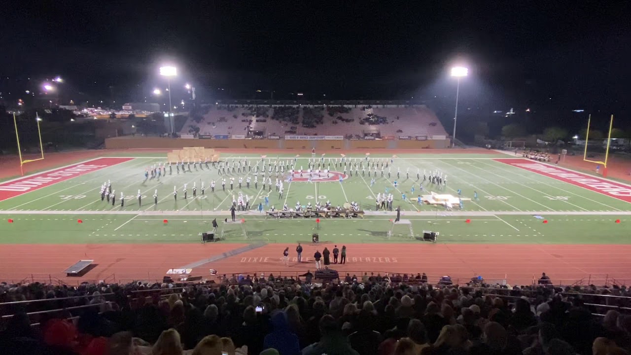 Fossil Ridge HS Marching Band BOA Utah Regional Championship Finals 2019 "The Fountain"