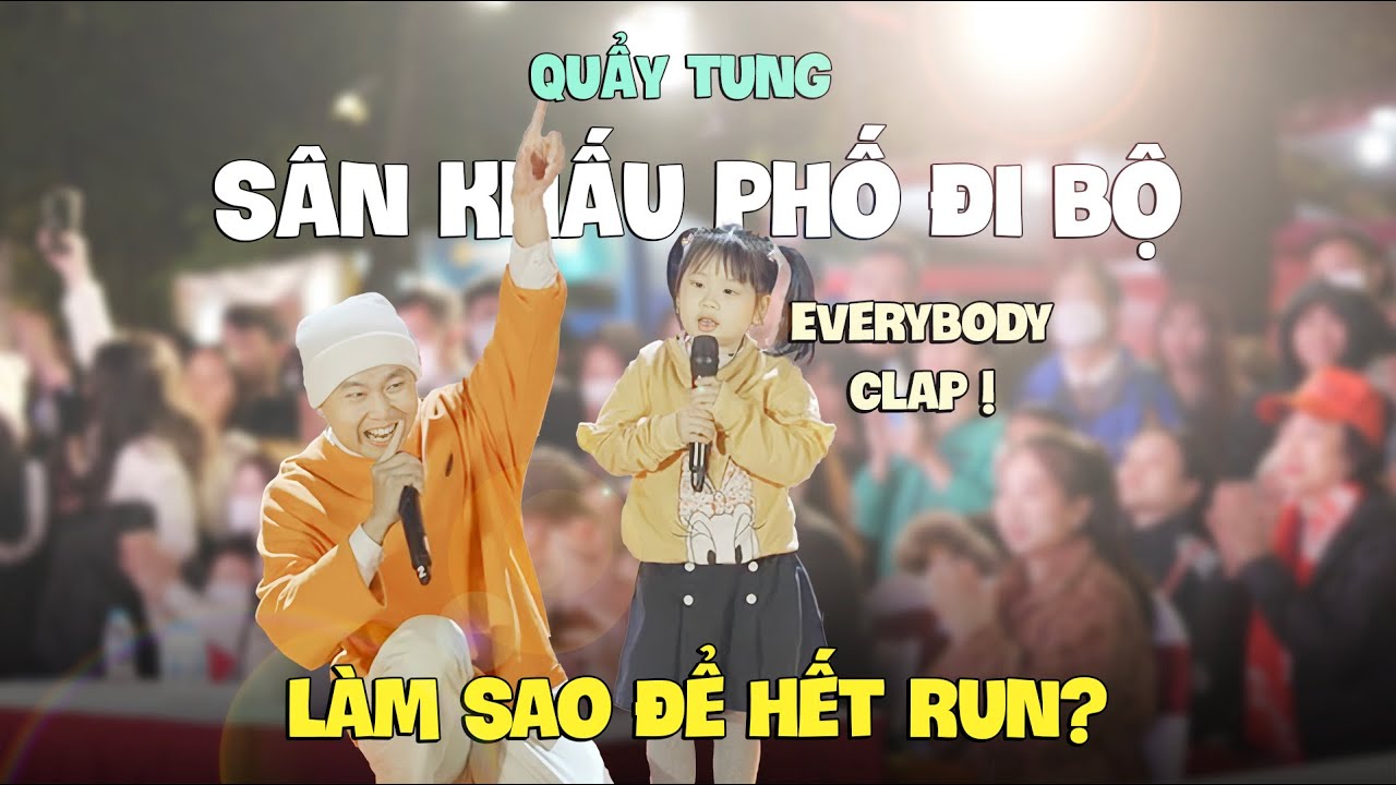 Lần đầu hai Cha Con diễn LIVE trên phố đi bộ Hà Nội