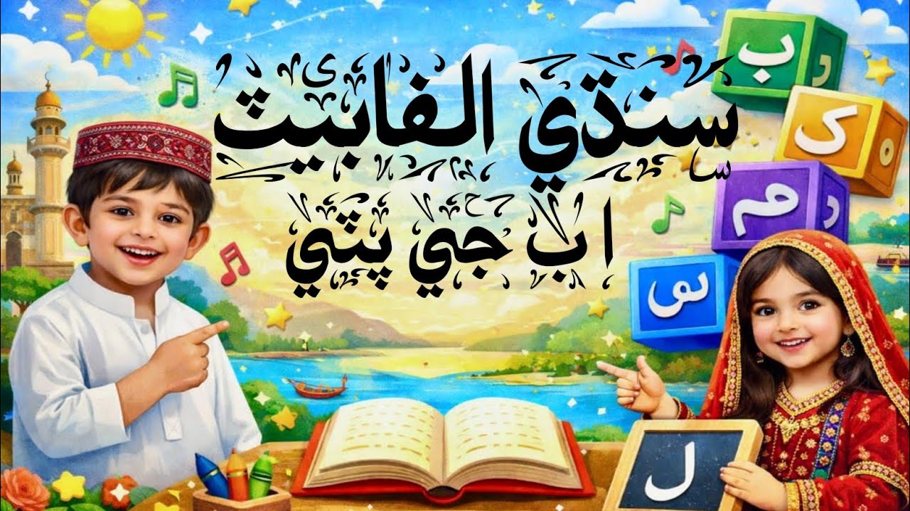 Sindhi Alphabet for Beginners | Complete Sindhi Letters with Pronunciation | By Bandah Ali Bozdar 