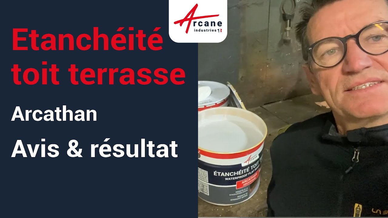 &Eacute;tanch&eacute;it&eacute; toiture terrasse avec la r&eacute;sine ARCATHAN  - Test & avis