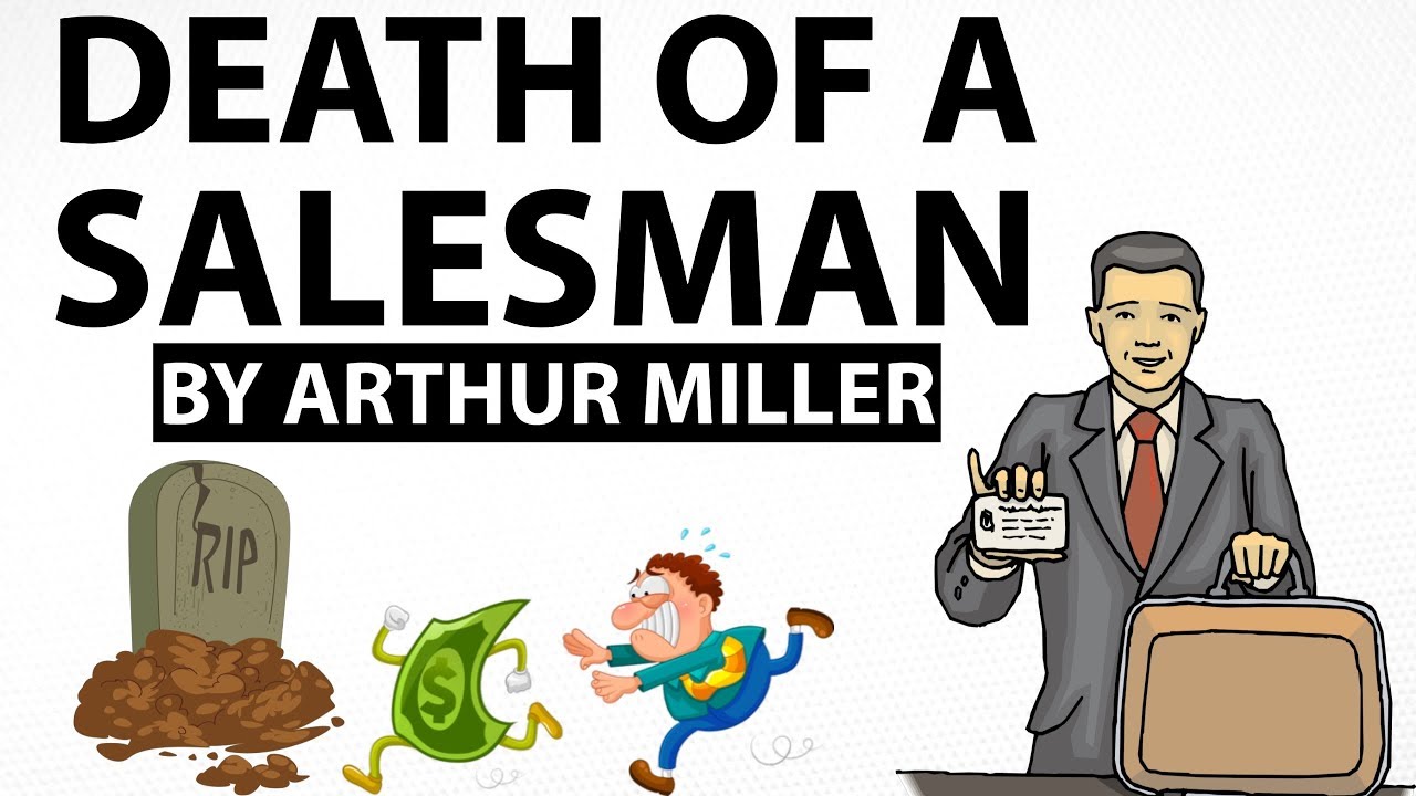 English Short Story - Death of a Salesman by Arthur Miller  - Stories Explained in Hindi for exams