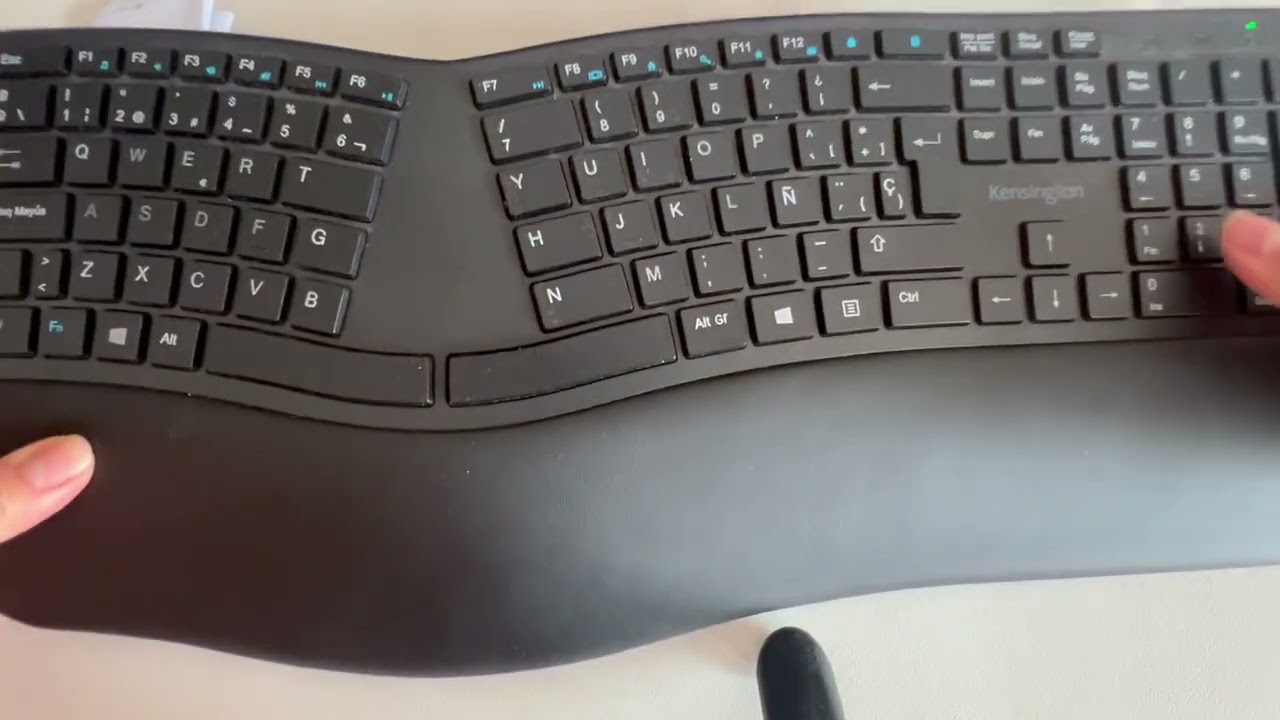 Kensington Teclado Pro Fit Ergon&oacute;mico Inal&aacute;mbrico. 🔥5 meses de uso... 🧐🔴
