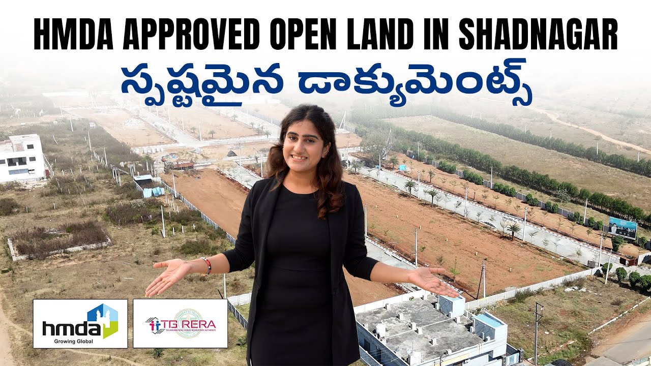 HMDA & RERA Approved Villa Plots – Shadnagar