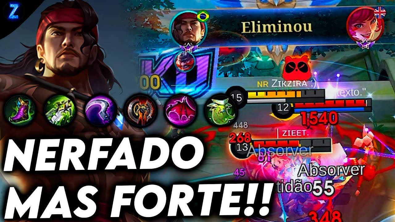 LAPU LAPU SAIU DO META, MAS AINDA CLICA!! - LAPU LAPU GAMEPLAY | Mobile Legends